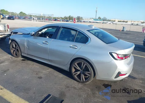 2021 BMW 330I z USA, uszkodzony, nr VIN WBA5R1C07MFL03483